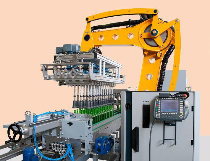 Empacadora de envases vertical ACCUPACK 20-R. Máx 2.000 cph