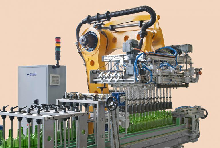 Empacadora de envases vertical ACCUPACK 20-R. Máx 2.000 cph