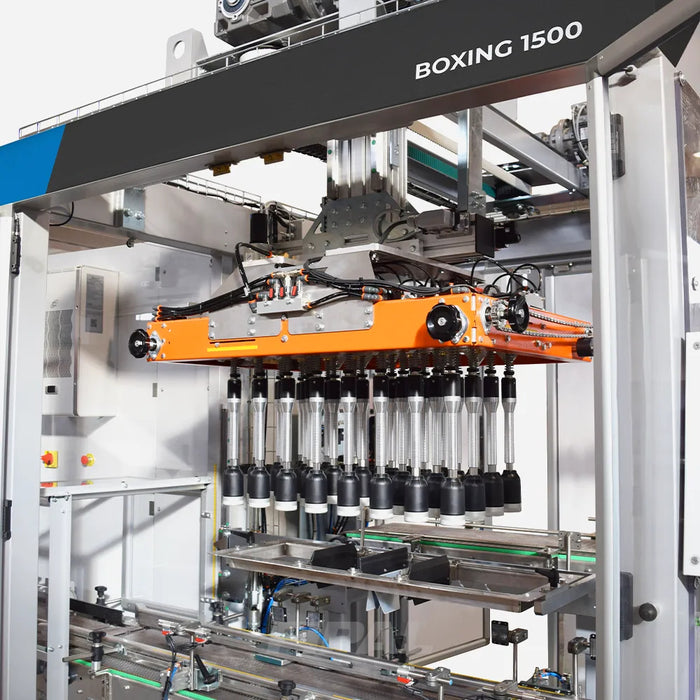 Empacadora de botellas, estuches vertical BOXING